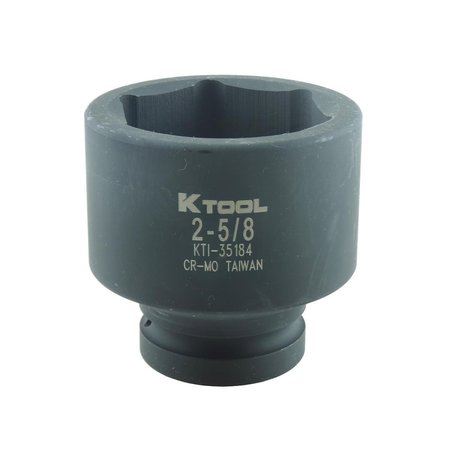 K-Tool International 1" Drive Impact Socket Dark Molly Steel KTI-35184